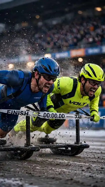 Hurdle Sled Team Relay