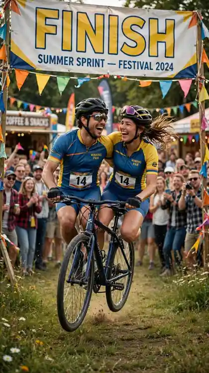 Piggyback Carry Sprint Finals