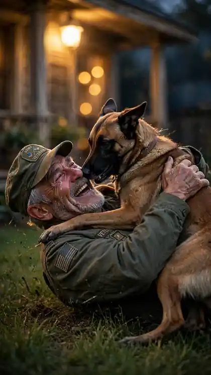 Soldier Reunited With His K9 Partner
