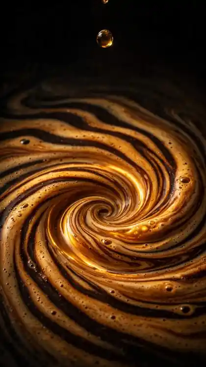 Espresso Pour in Slow Motion