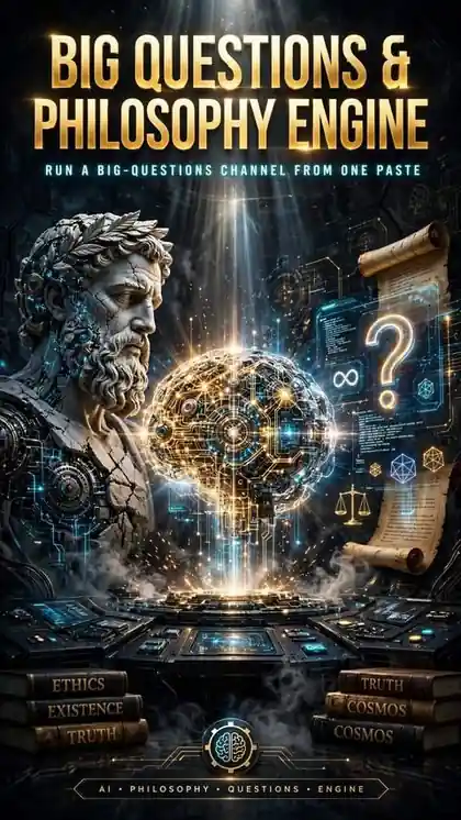 Big Questions & Philosophy Engine