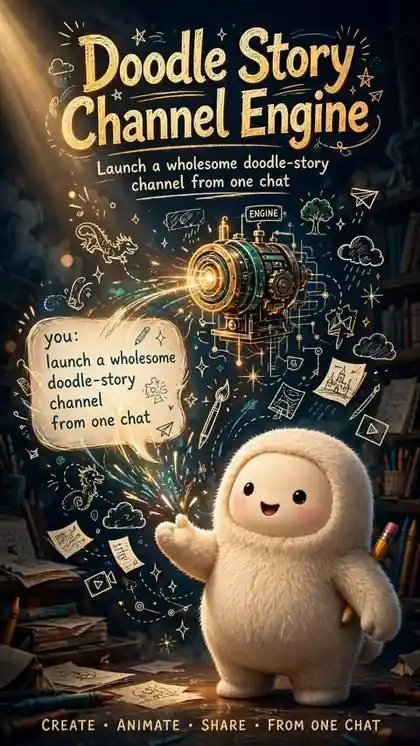 Doodle Story Channel Engine