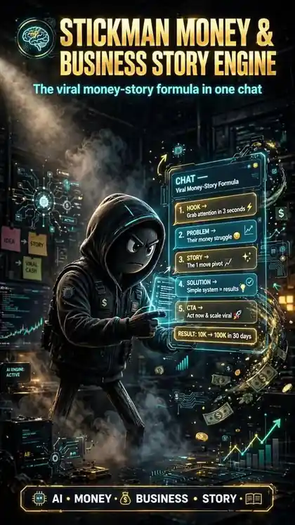 Stickman Money & Business Story Engine