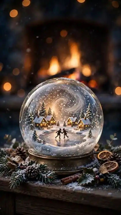 A Snow Globe World Comes Alive