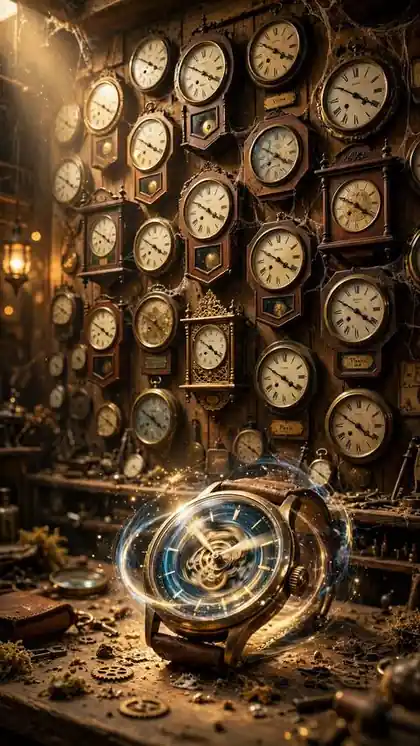The Clock Shop Where Time Stands Still