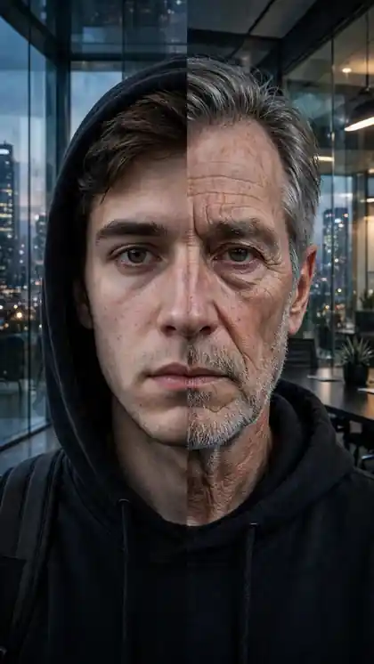 The Investor Who Was His Older Self
