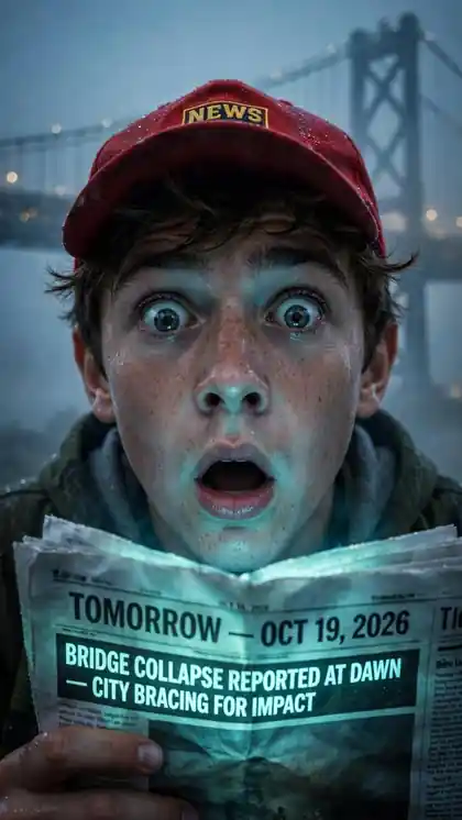 The Paperboy Who Delivers Tomorrow