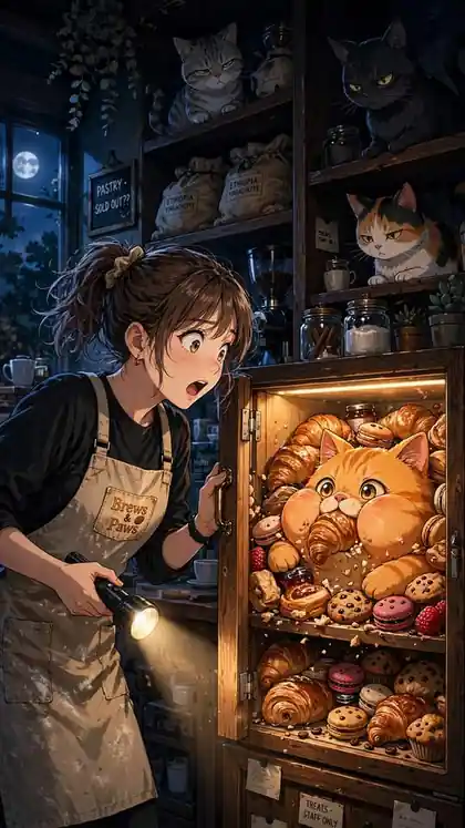 Anime Cat Cafe Ghost Hunt