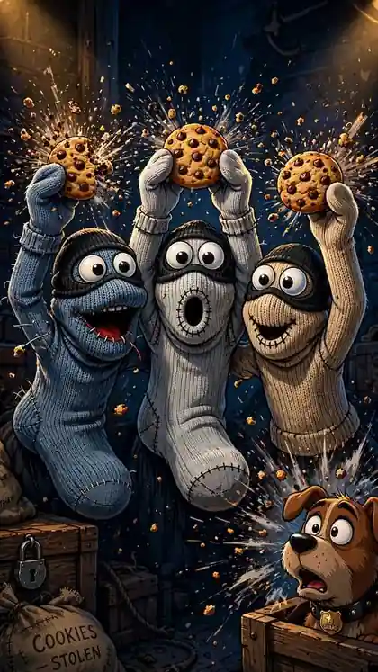Sock Puppet Bank Heist
