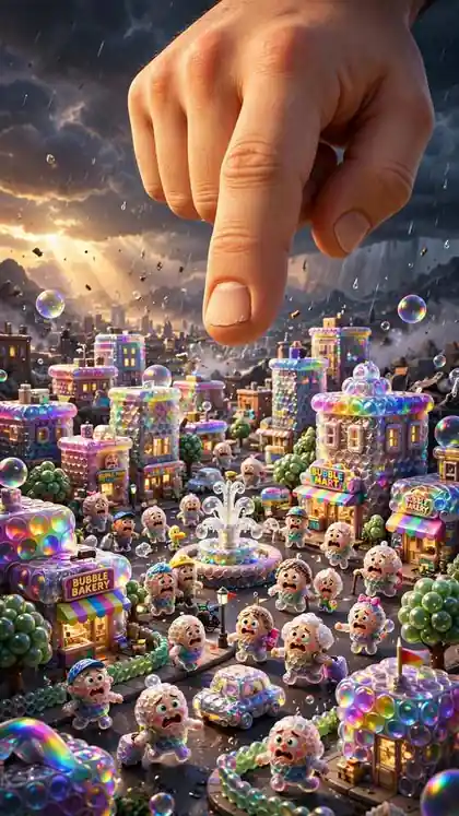 Bubble Wrap Population Panic