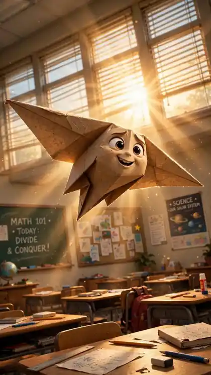 The Paper Plane That Dreamed Big