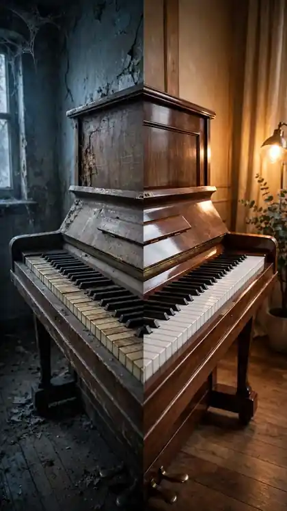 Silent Upright Piano Restored to Concert Tone