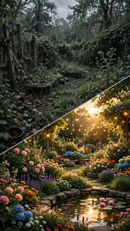 Jungle Backyard Becomes a Dream Garden