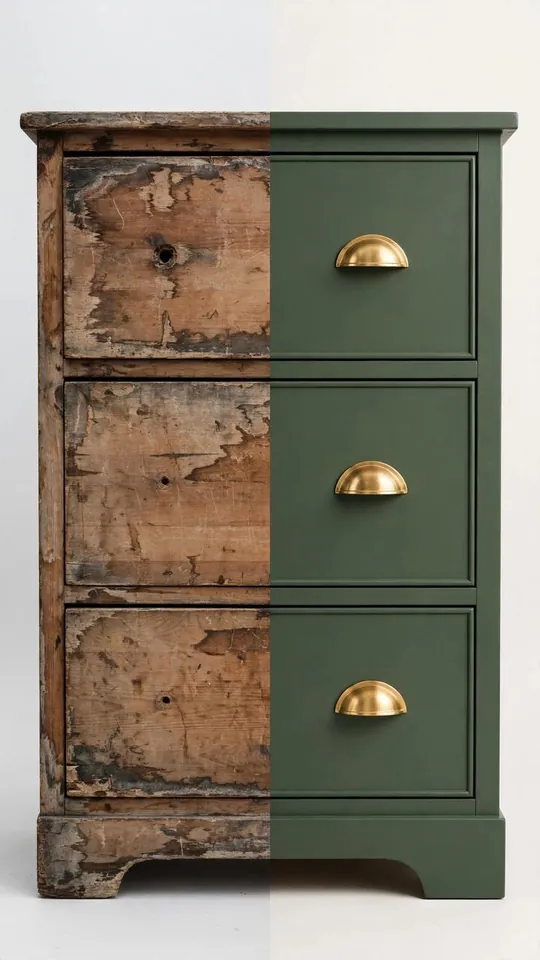 Thrifted Dresser Glow-Up Makeover
